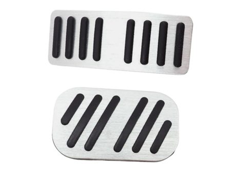 Brake Pedal Cover Gas Pedal Cover Kit for Byd Atto 3 Yuan Plus 2022 2023 Argent For Sale