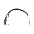 Maxbell Universal Headset Splitter Cable Durable for PC Audio Players Laptop Online Hot Sale